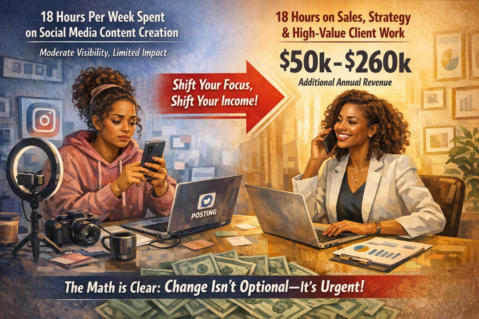 The Opportunity Cost You're Not Calculating: What 18 Hours Per Week Could Actually Do For Your Business